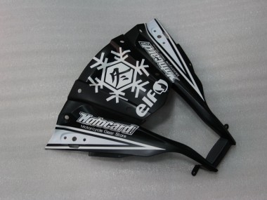 Discount 2011-2015 Glossy Black White Elf Snow Decal Kawasaki ZX10R Motorcycle Fairings Canada