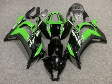 Discount 2011-2015 Green Glossy Black Matte Black Kawasaki ZX10R Motorcycle Fairings Canada