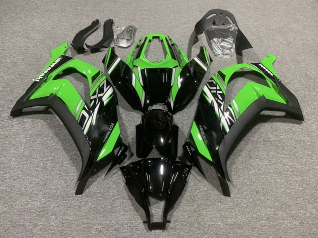 Discount 2011-2015 Green Glossy Black Matte Black Kawasaki ZX10R Motorcycle Fairings Canada