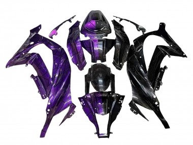 Discount 2011-2015 Purple Black Kawasaki ZX10R Motorcycle Fairings Canada