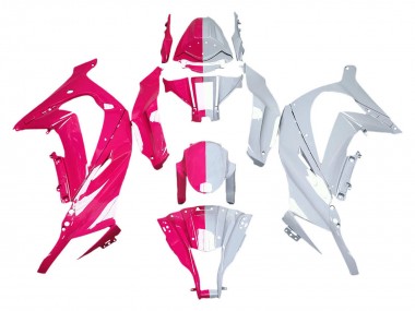 Discount 2011-2015 Pink White Split Kawasaki ZX10R Motorcycle Fairings Canada