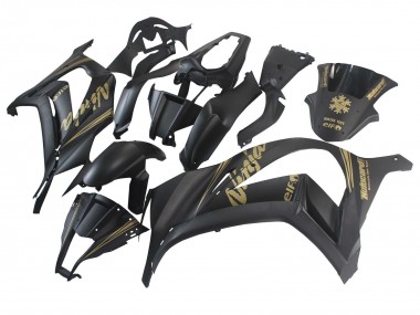 Discount 2011-2015 Matte Black Gold Snow Elf Kawasaki ZX10R Motorcycle Fairings Canada