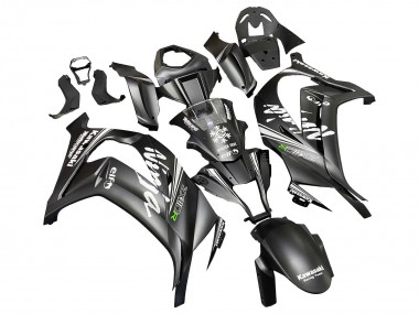 Discount 2011-2015 Matte Black Green Elf Kawasaki ZX10R Motorcycle Fairings Canada
