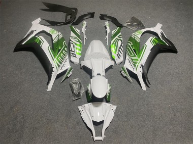 Discount 2011-2015 White Green Matte Black Kawasaki ZX10R Motorcycle Fairings Canada
