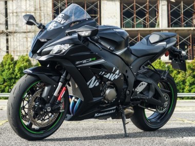 Discount 2011-2015 Matte Black White Green Snow Decal Kawasaki ZX10R Motorcycle Fairings Canada