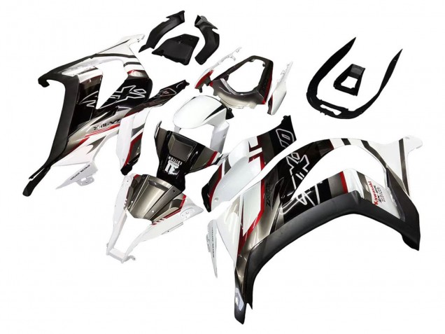 Discount 2011-2015 White Glossy Black Matte Black Red Kawasaki ZX10R Motorcycle Fairings Canada