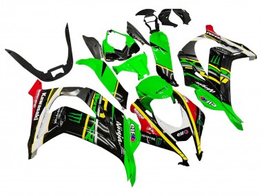 Discount 2016-2020 Green Yellow Red Black Elf Monster Kawasaki ZX10R Motorcycle Fairings Canada
