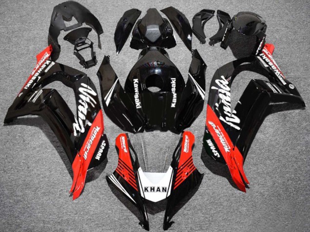 Discount 2016-2020 Glossy Black Red White KHAN Spark Kawasaki ZX10R Motorcycle Fairings Canada