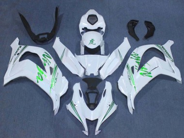Discount 2016-2020 White Green Ninja Kawasaki ZX10R Motorcycle Fairings Canada