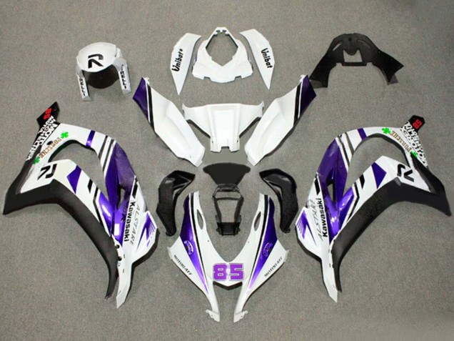 Discount 2016-2020 White Purple Black Alstare 85 Kawasaki ZX10R Motorcycle Fairings Canada