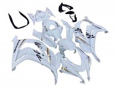 Discount 2016-2020 White Gold Black Kawasaki ZX10R Motorcycle Fairings Canada