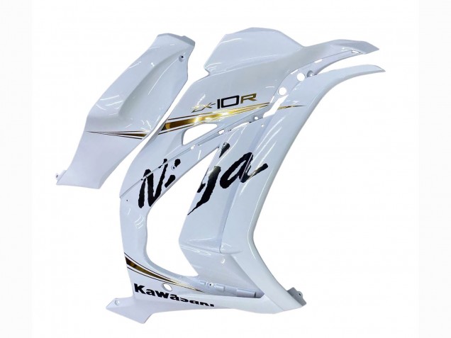 Discount 2016-2020 White Gold Black Kawasaki ZX10R Motorcycle Fairings Canada