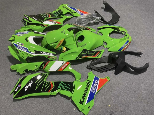 Discount 2021-2025 Green White Blue Black Red Showr Elf Mouldings Monster Kawasaki ZX10R Motorcycle Fairings Canada