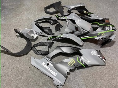 Discount 2021-2025 Grey Matte Black Green White Elf Snow Monster Kawasaki ZX10R Motorcycle Fairings Canada