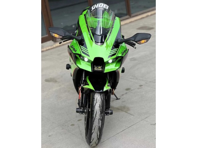 Discount 2021-2025 Green Glossy Black Kawasaki ZX10R Motorcycle Fairings Canada