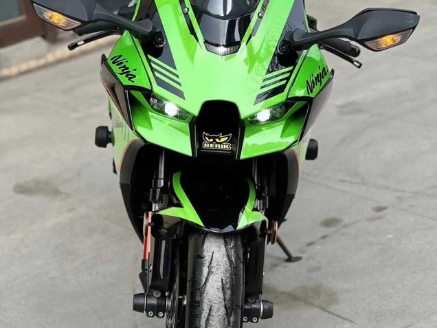 Discount 2021-2025 Green Glossy Black Kawasaki ZX10R Motorcycle Fairings Canada