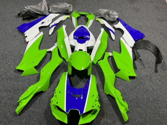 Discount 2021-2025 White Green Blue Kawasaki ZX10R Motorcycle Fairings Canada