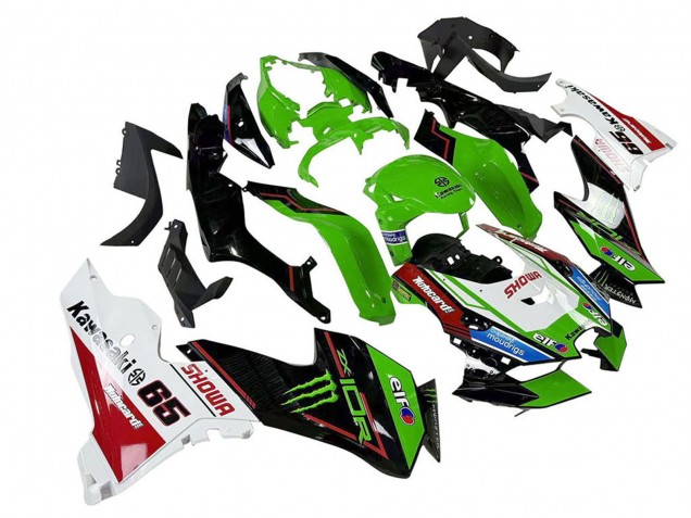 Discount 2021-2025 Green Black White Red Blue Showr Elf Monster Kawasaki ZX10R Motorcycle Fairings Canada