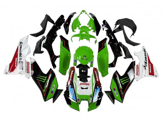 Discount 2021-2025 Green Black White Red Blue Showr Elf Monster Kawasaki ZX10R Motorcycle Fairings Canada
