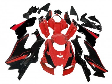 Discount 2021-2025 Red Glossy Black Kawasaki ZX10R Motorcycle Fairings Canada