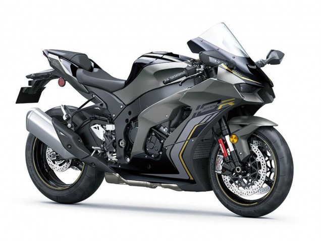 Discount 2021-2025 Black Grey Gold Kawasaki ZX10R Motorcycle Fairings Canada