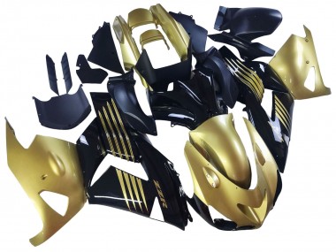 Discount 2006-2011 Gold Black Kawasaki ZX14R ZZR1400 Motorcycle Fairings Canada