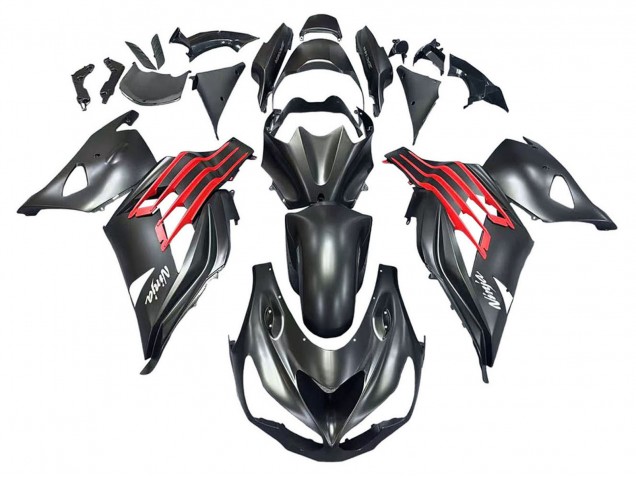 Discount 2012-2024 Matte Black Red White Ninja Kawasaki ZX14R ZZR1400 Motorcycle Fairings Canada