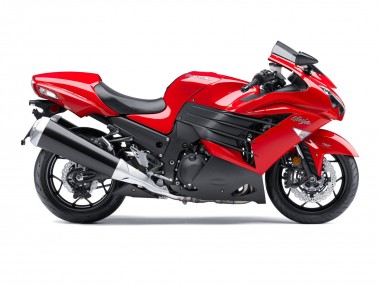 Discount 2012-2024 Red Matte Black Kawasaki ZX14R ZZR1400 Motorcycle Fairing Canada
