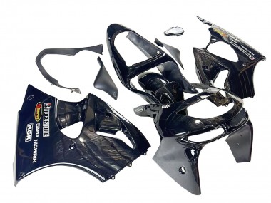 Discount 1998-1999 Glossy Black Yellow Elf Bridgestone Kawasaki ZX6R Motorcycle Fairings Canada