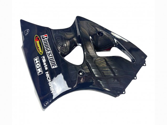 Discount 1998-1999 Glossy Black Yellow Elf Bridgestone Kawasaki ZX6R Motorcycle Fairings Canada