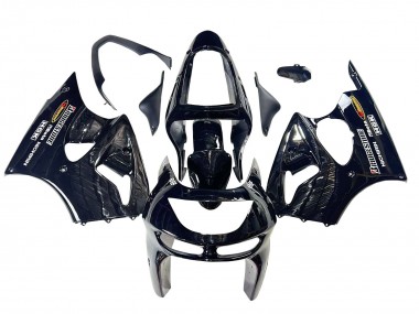 Discount 1998-1999 Glossy Black Yellow Elf Bridgestone Kawasaki ZX6R Motorcycle Fairings Canada