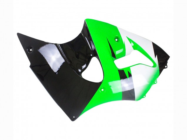 Discount 1998-1999 Green White Glossy Black Kawasaki ZX6R Motorcycle Fairings Canada