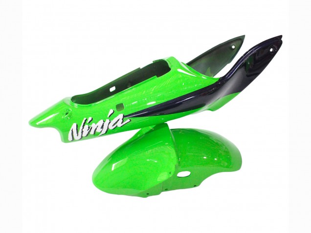 Discount 1998-1999 Green White Dark Blue Silver Kawasaki ZX6R Motorcycle Fairings Canada