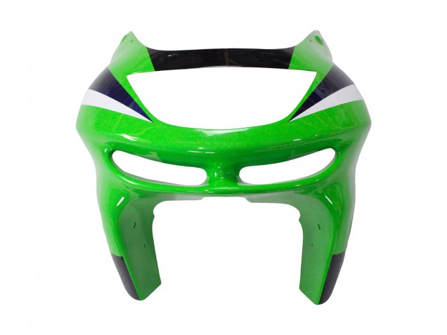 Discount 1998-1999 Green White Dark Blue Silver Kawasaki ZX6R Motorcycle Fairings Canada