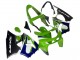 Discount 1998-1999 Green White Blue Silver Glossy Black Kawasaki ZX6R Motorcycle Fairings Canada