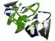Discount 1998-1999 Green White Blue Silver Glossy Black Kawasaki ZX6R Motorcycle Fairings Canada