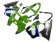 Discount 1998-1999 Green White Blue Silver Glossy Black Kawasaki ZX6R Motorcycle Fairings Canada