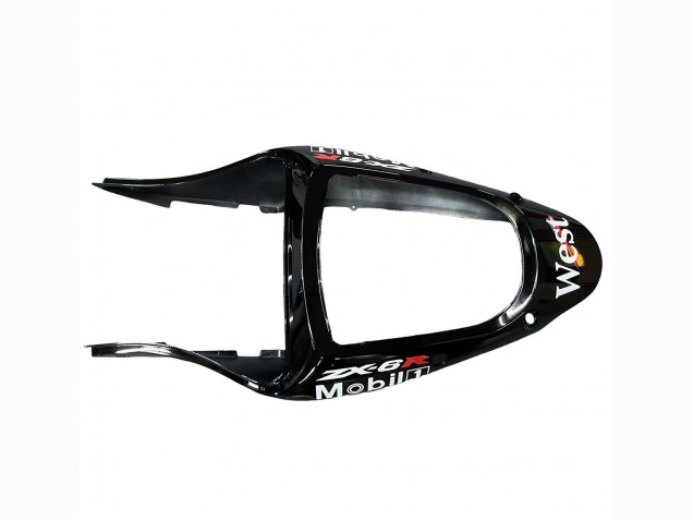 Discount 2000-2002 Glossy Black White West Michelin Kawasaki ZX6R Motorcycle Fairings Canada