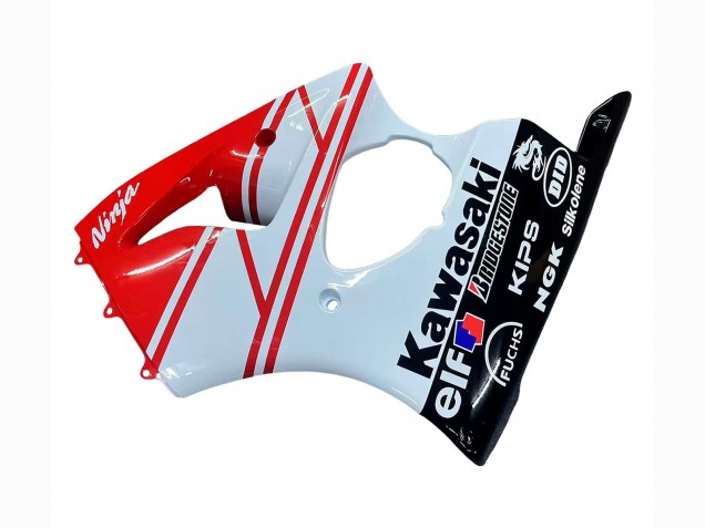 Discount 2000-2002 White Red Black Kawasaki ZX6R Motorcycle Fairings Canada