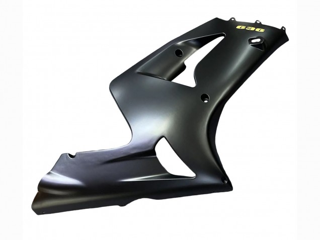 Discount 2003-2004 Matte Black Glod 636 Kawasaki ZX6R Motorcycle Fairings Canada