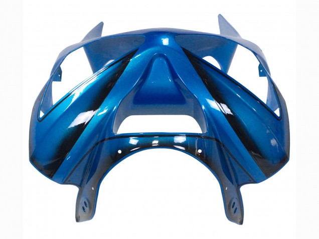 Discount 2003-2004 Blue White Red Shark Kawasaki ZX6R Motorcycle Fairings Canada