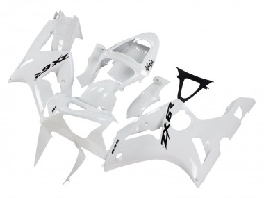 Discount 2003-2004 White Black Decals Kawasaki ZX6R Motorcycle Fairings Canada
