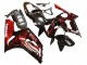 Discount 2003-2004 Glossy Black Red Flame Kawasaki ZX6R Motorcycle Fairings Canada