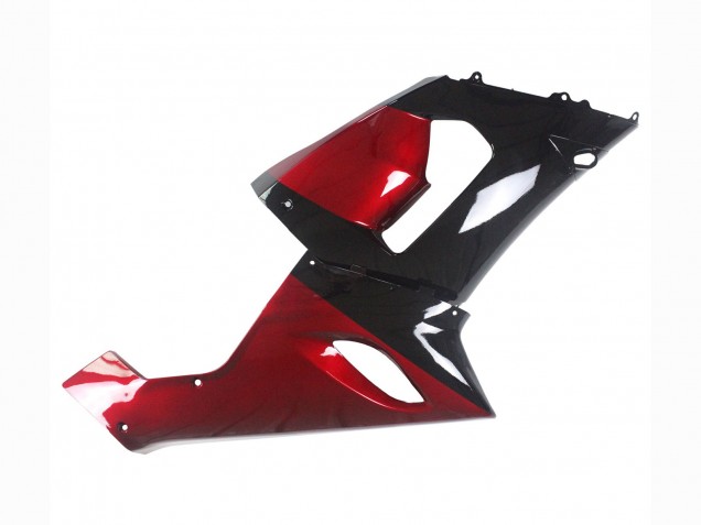 Discount 2005-2006 Red Glossy Black Kawasaki ZX6R Motorcycle Fairing Canada
