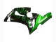 Discount 2005-2006 Glossy Black Green Flame Kawasaki ZX6R Motorcycle Fairing Canada