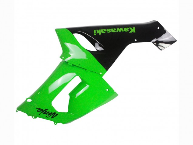 Discount 2005-2006 Green Black Ninja Kawasaki ZX6R Motorcycle Fairings Canada