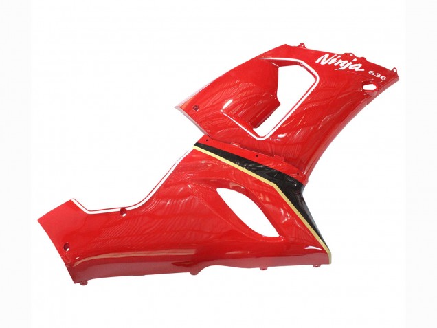 Discount 2005-2006 Red Yellow Black Kawasaki ZX6R Motorcycle Fairings Canada