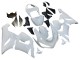 Discount 2005-2006 White Kawasaki ZX6R Motorcycle Fairings Canada