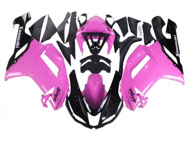 Discount 2007-2008 Black Pink Ninja Kawasaki ZX6R Motorcycle Fairings Canada