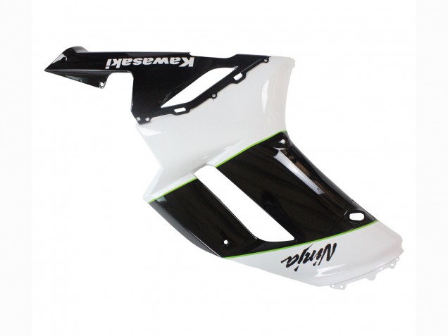 Discount 2007-2008 Black White Ninja Kawasaki ZX6R Motorcycle Fairings Canada